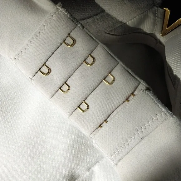 Victoria's Secret Push Up Bra 34DD Light Gray Neutral - Picture 4 of 7